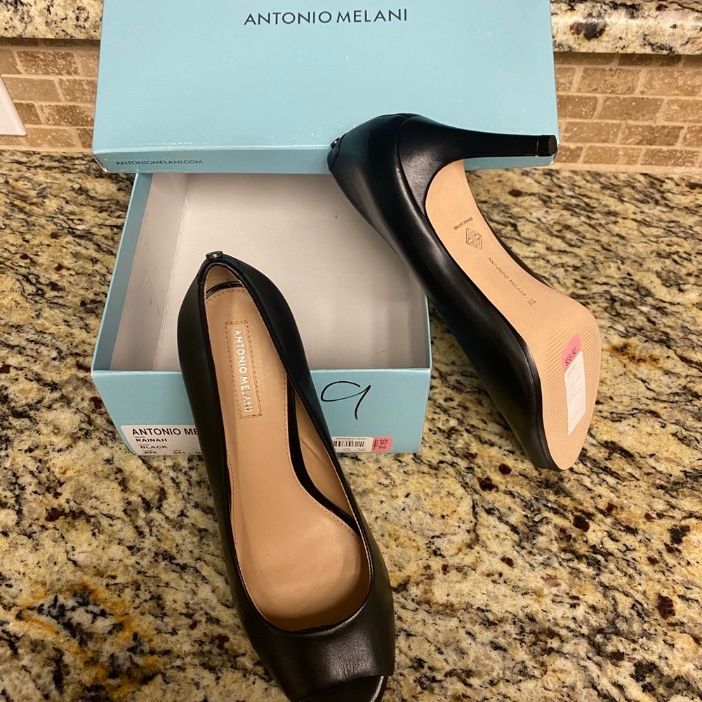 Antonio Melani Black Heels style Rainah